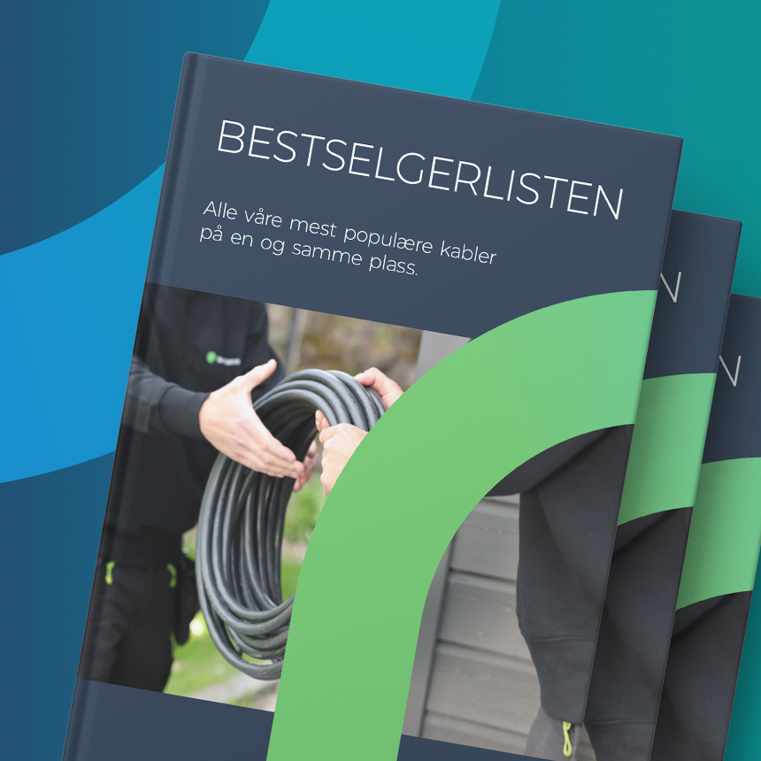 Vi forsøker stadig å hjelpe og gjøre det enklere for deg å gjøre jobben din.Nå har vi samlet alle våre mest etterspurte kabler for at det skal bli enklere for deg å finne og bestille de kablene som brukes mest. Her finner du favoritt- kablene i de fleste 